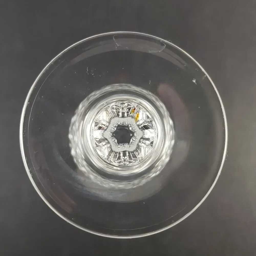 4 Cristal D'Arques Longchamp Lead Crystal Wine Glasses 6.5